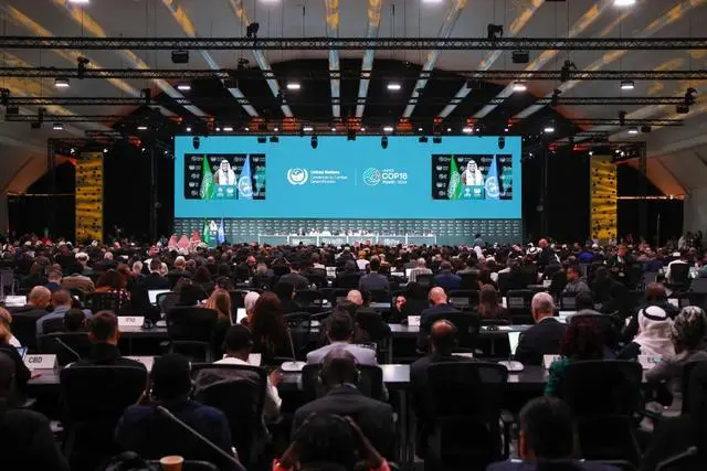 UNCCD COP16在沙特首都利雅得開幕，力鼎清道夫在中國館展出！1